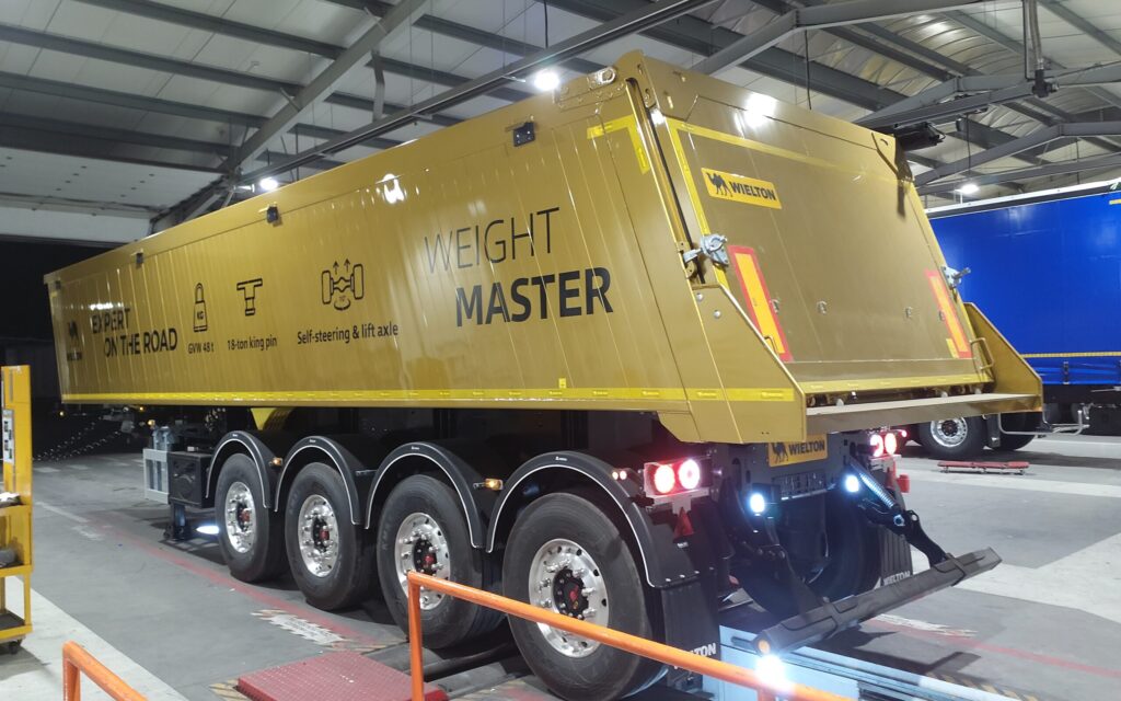 Wielton Wywrotka aluminiowa Rama M1 Skrzynia SL