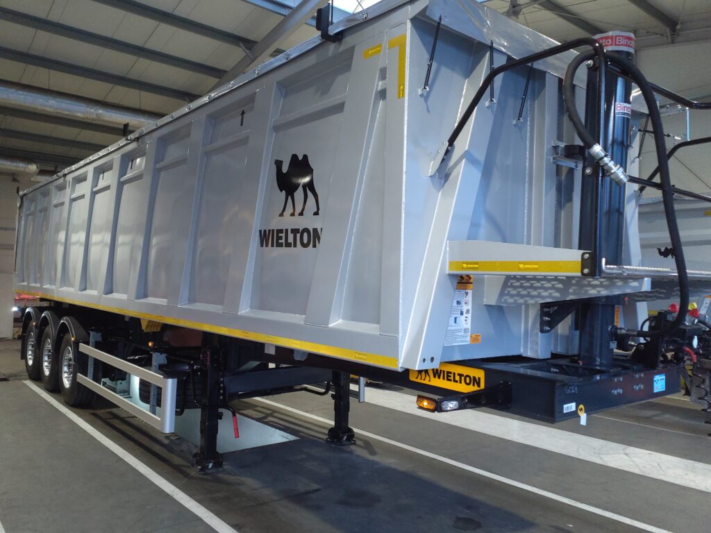 Wielton Wywrotka stalowa do płodów rolnych 48 m³