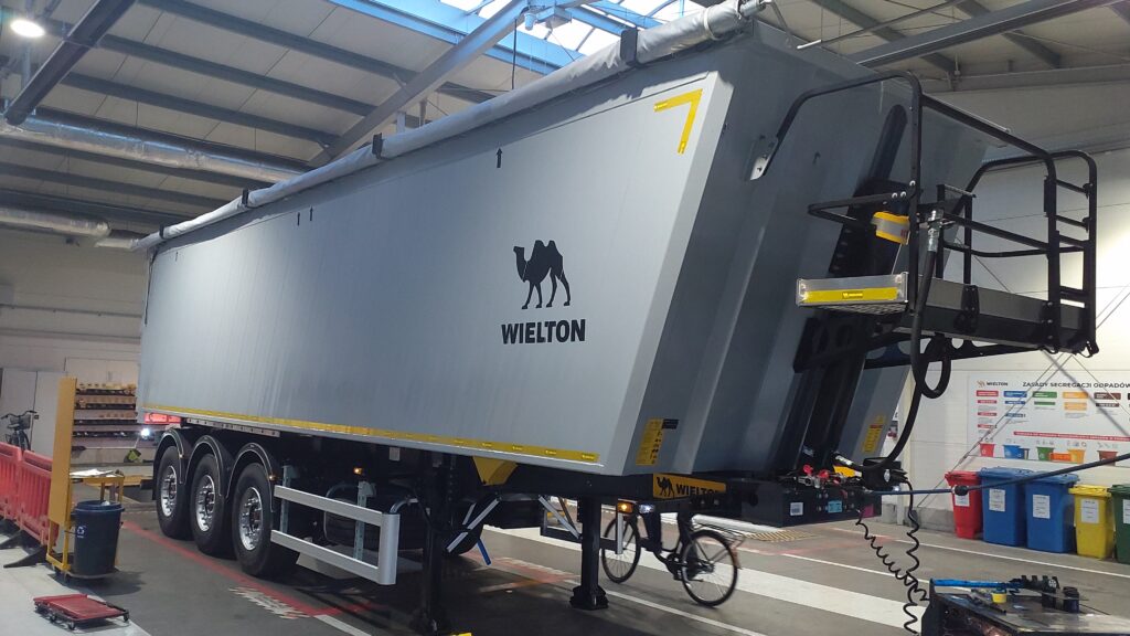 Wielton Wywrotka aluminiowa 48 m³(SPRZEDANA)