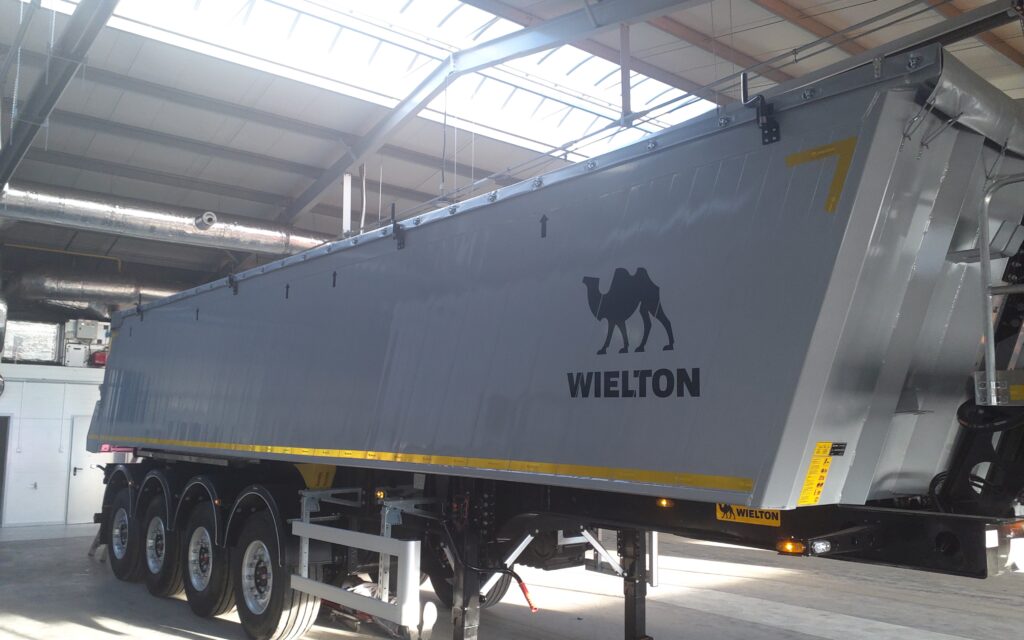 Wielton Wywrotka aluminiowa Rama M1 Skrzynia SL