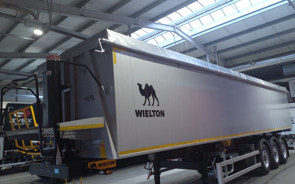 Wielton Wywrotka aluminiowa 57 m³