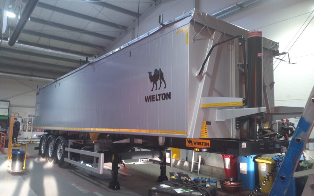 Wielton Wywrotka aluminiowa 57 m³