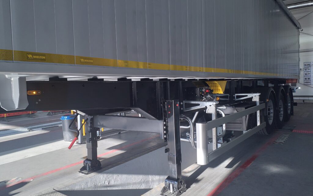 Wielton Wywrotka aluminiowa 57 m³