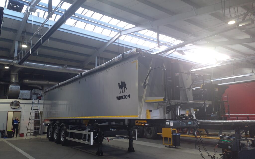 Wielton Wywrotka aluminiowa 57 m³