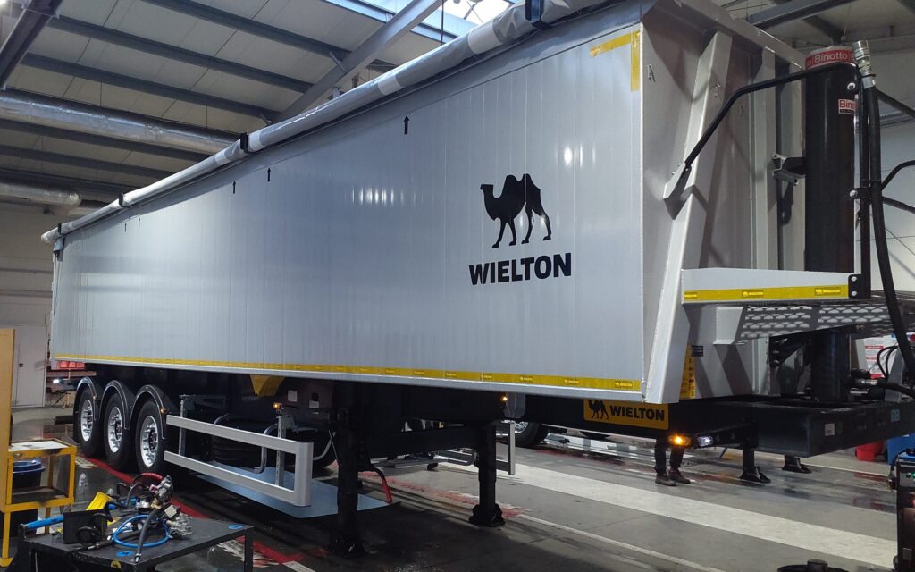 Wielton Wywrotka aluminiowa 57 m³