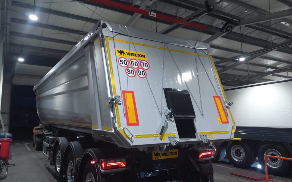 Wielton Wywrotka aluminiowa 42 m³