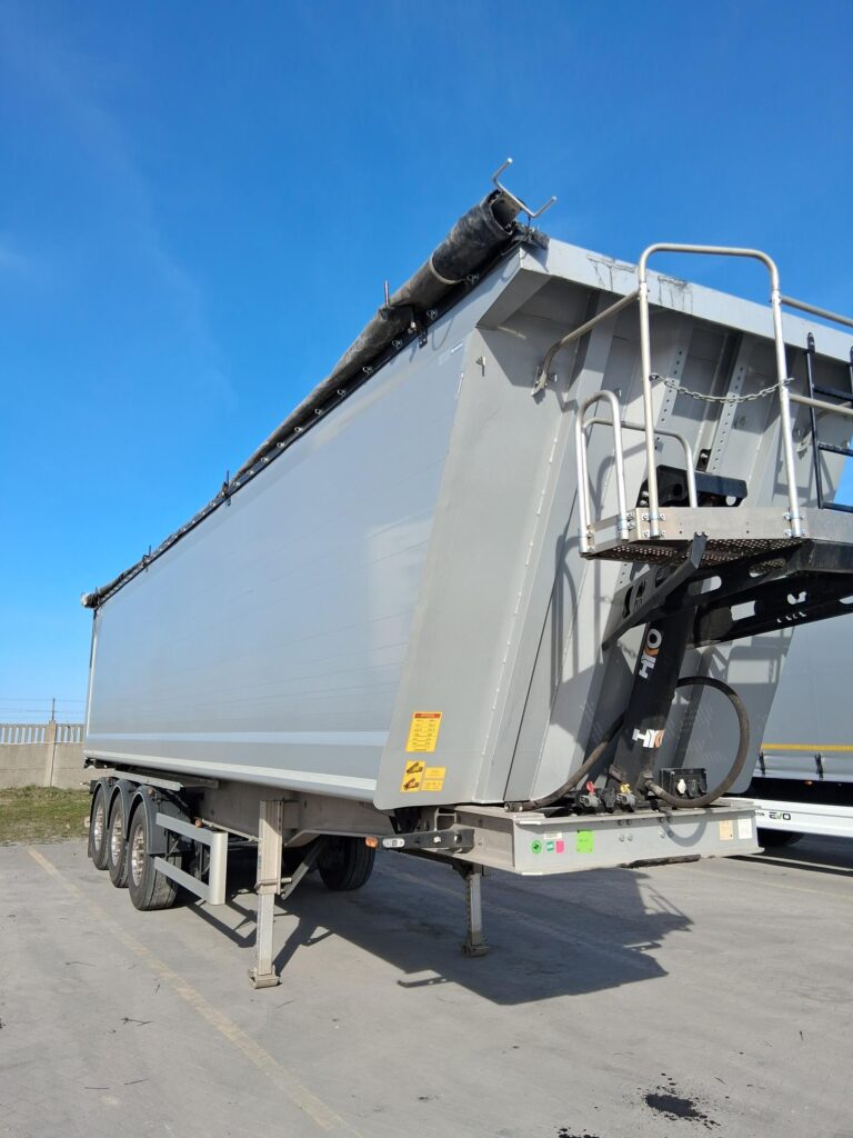 Wywrotka Wielton 55m3 rama + skrzynia aluminium - Alcoa Dura-Bright