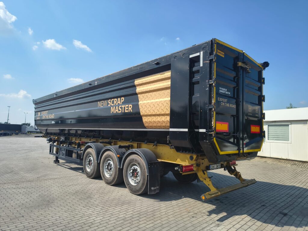 Wywrotka WIELTON Scrap Master 62,5 m³ - Telematyka